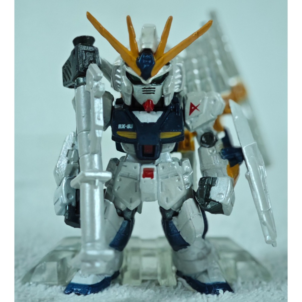 FW GUNDAM CONVERGE SP01 金屬版本 牛鋼 NU鋼彈 + 沙薩比-細節圖5