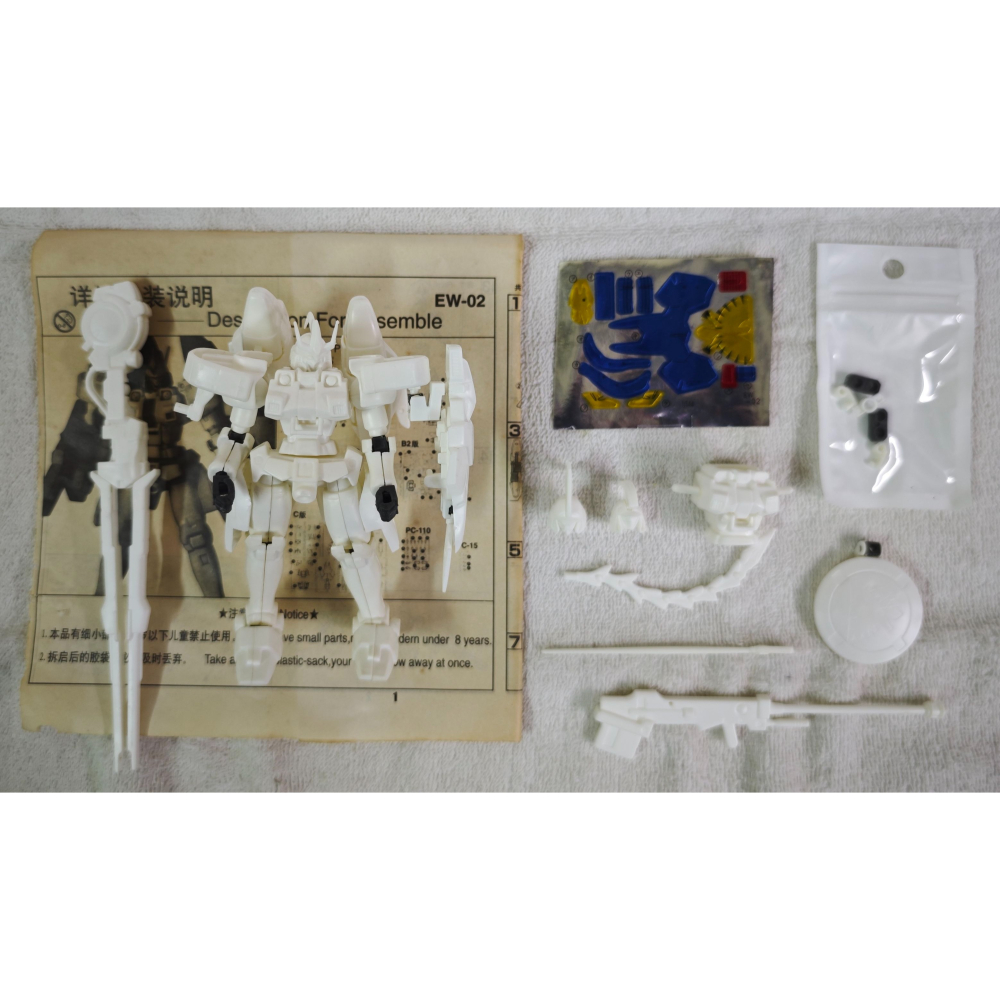 稀少 陸製 嘉欣 1/144 鋼彈W OVA 無盡的華爾滋 托爾吉斯III-細節圖2