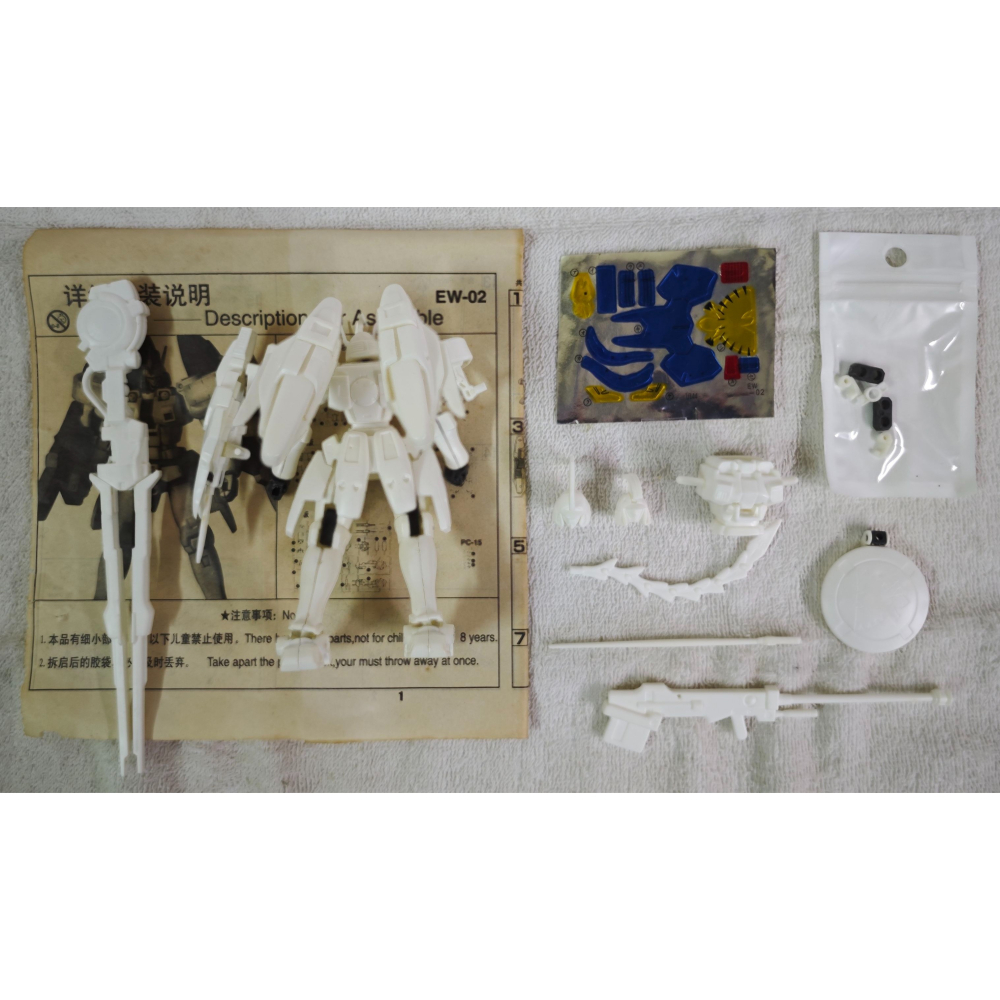 稀少 陸製 嘉欣 1/144 鋼彈W OVA 無盡的華爾滋 托爾吉斯III-細節圖3