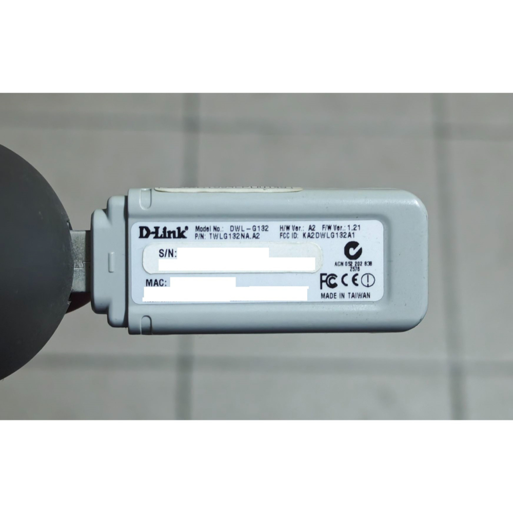 D-Link 友訊 DWL-G132 USB 無線網路卡-細節圖3