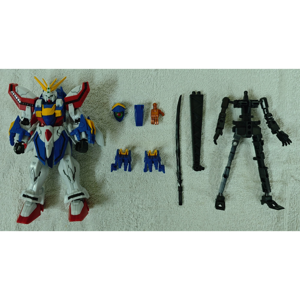 盒玩 鋼彈 G-FRAME FA04 55A+55F 機動武鬥傳 G鋼彈 神鋼彈-細節圖3