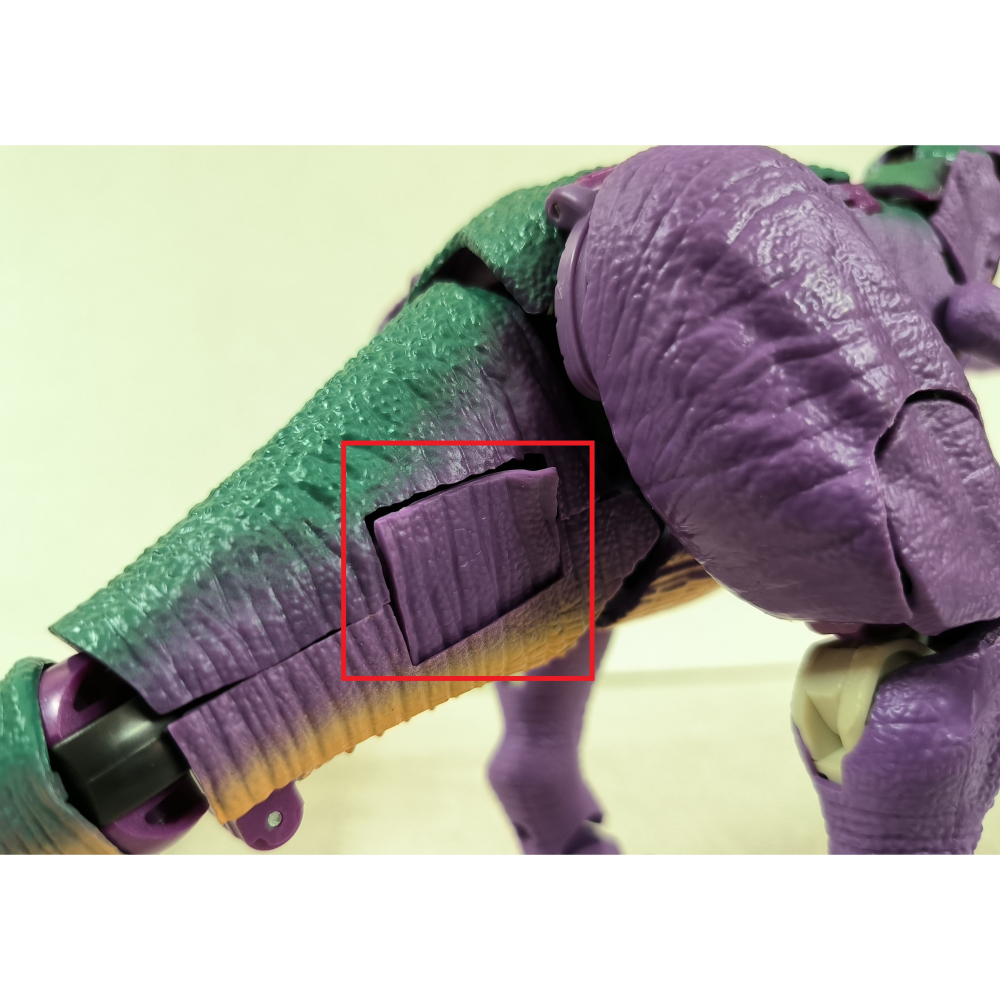 變形金剛 王國 WFC-K10 3C版 L級 恐龍王密卡登 MEGATRON(BEAST)-細節圖6