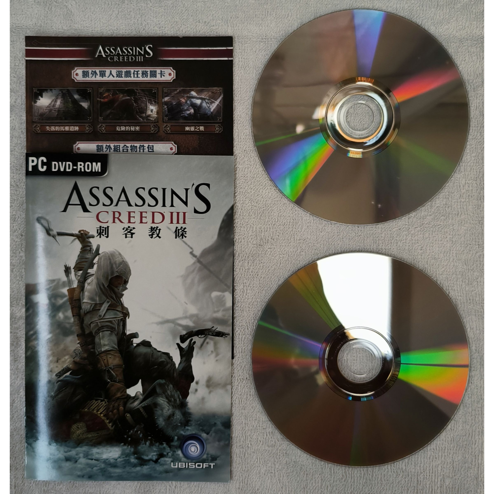 古早 PC GAME 中文版 刺客教條3 ASSASSIN＇S CREED III-細節圖3