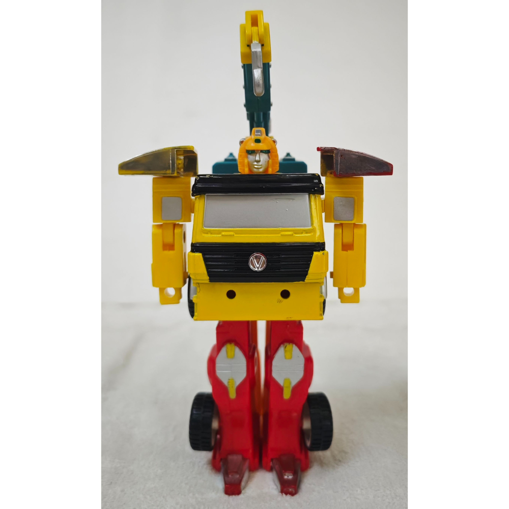 古早變形玩具 拖車機器人-細節圖3