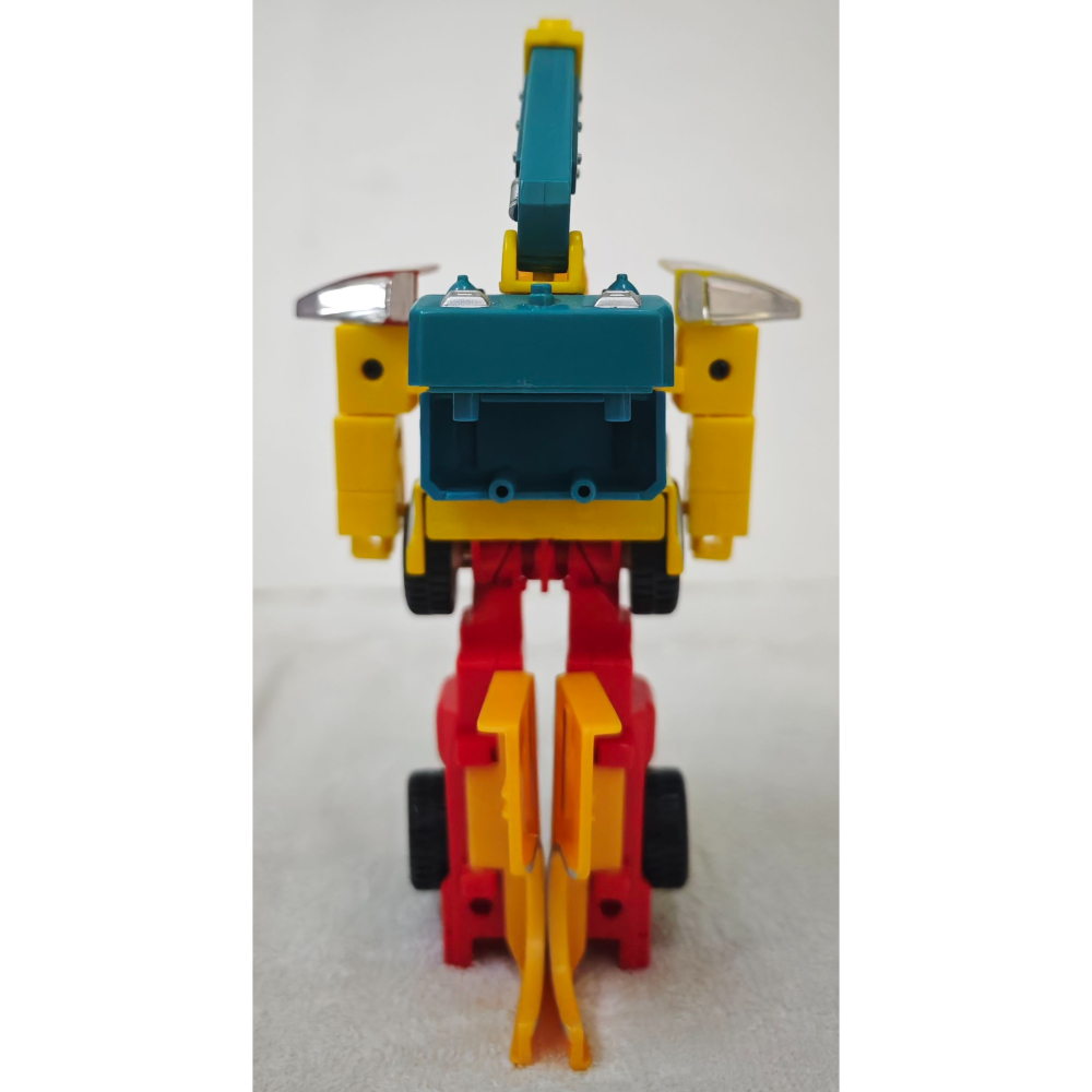 古早變形玩具 拖車機器人-細節圖4