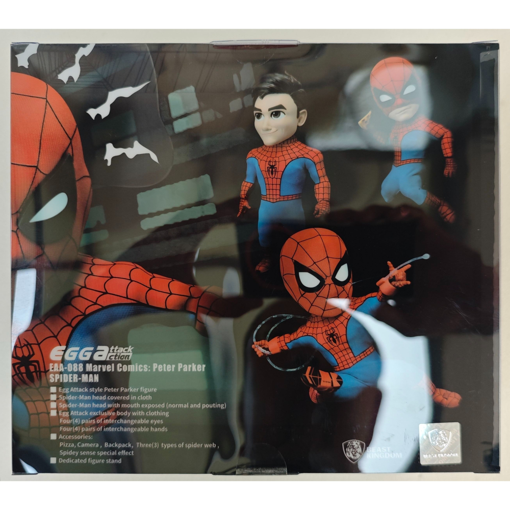 野獸國 EAA-088 漫威 DC 可動公仔 蜘蛛人 彼得帕克-細節圖2