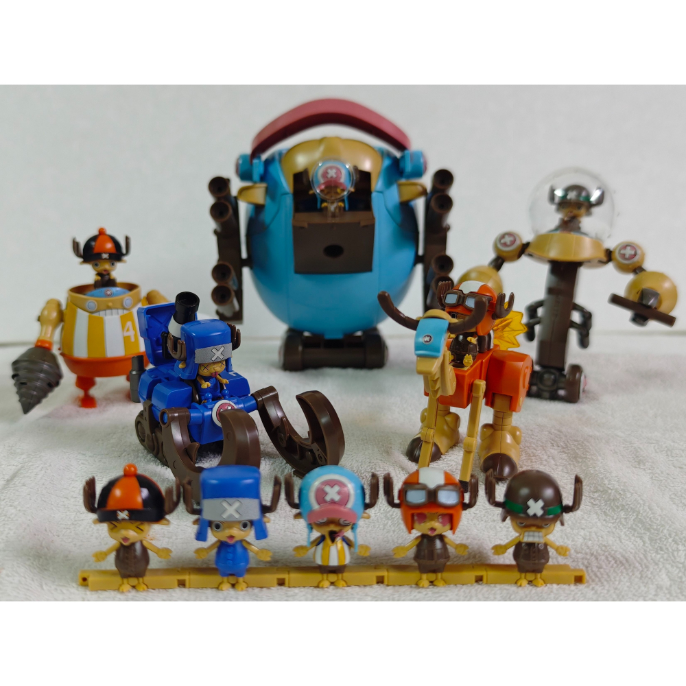 海賊王 喬巴合體機器人二代 1~5號 巨大喬巴-細節圖2