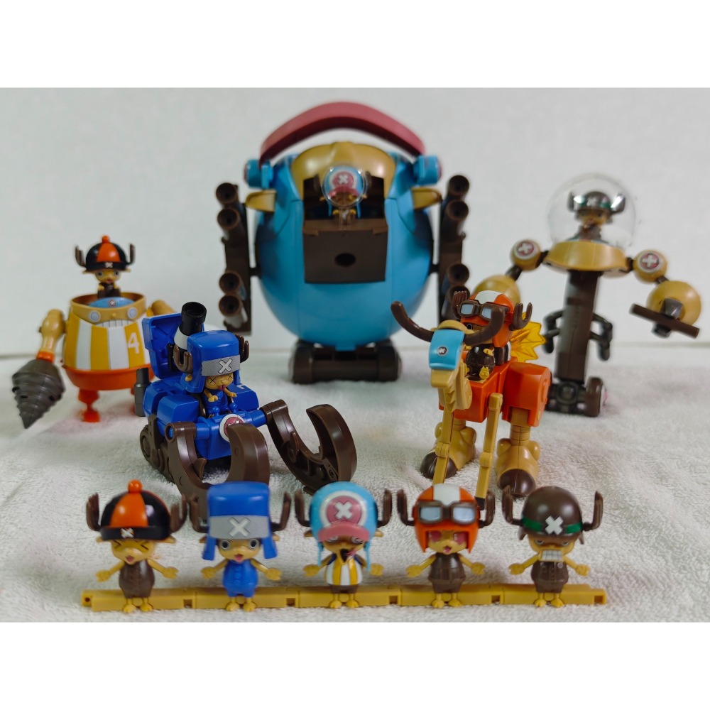 海賊王 喬巴合體機器人二代 1~5號 巨大喬巴-細節圖3