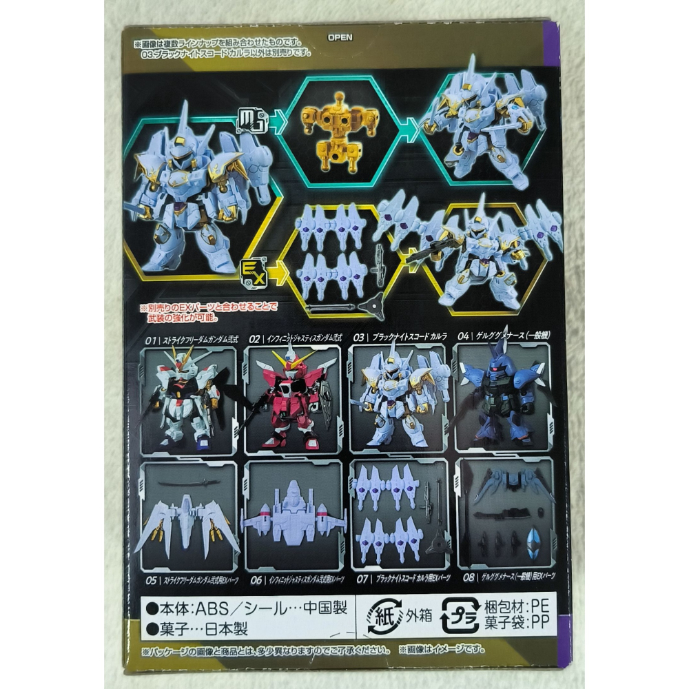 MOBILITY JOINT GUNDAM Vol.8 盒玩 黑騎士神鷲小隊機(本體)-細節圖2