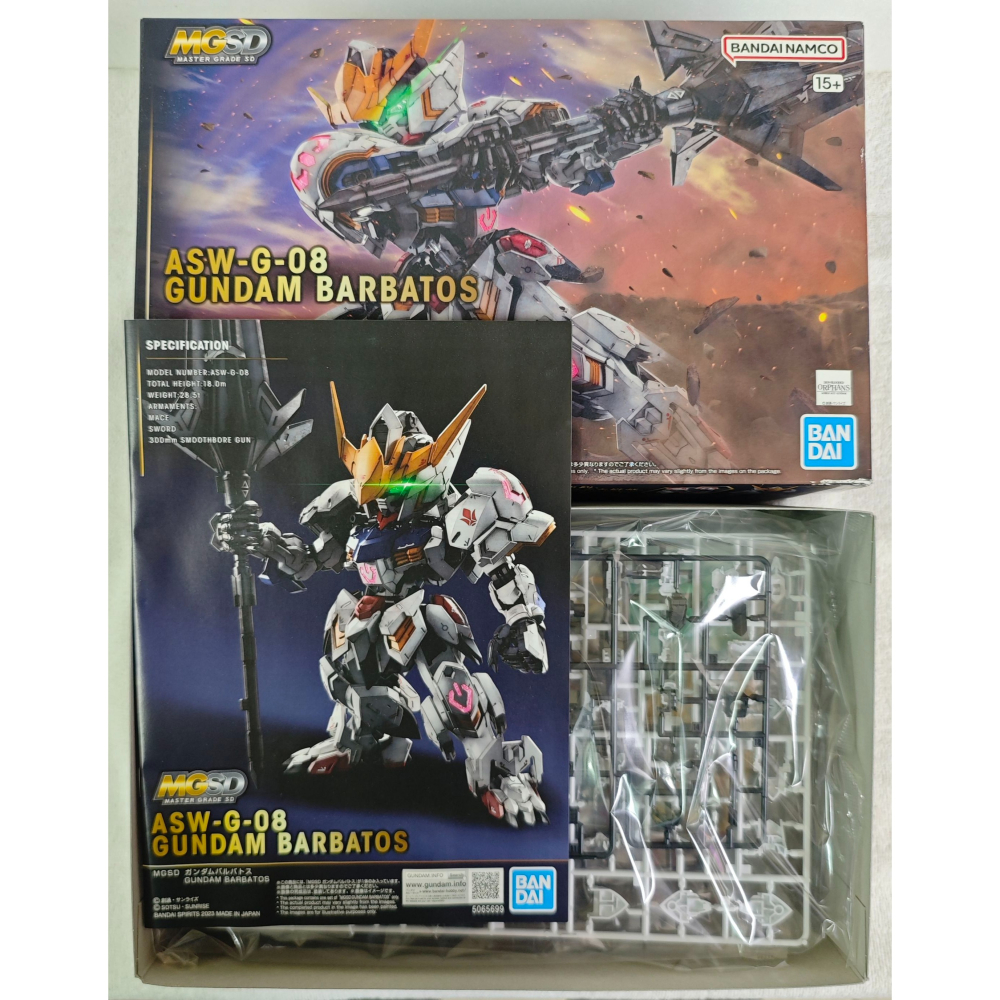 MGSD 鐵血的孤兒 ASW-G-08 獵魔鋼彈-細節圖2