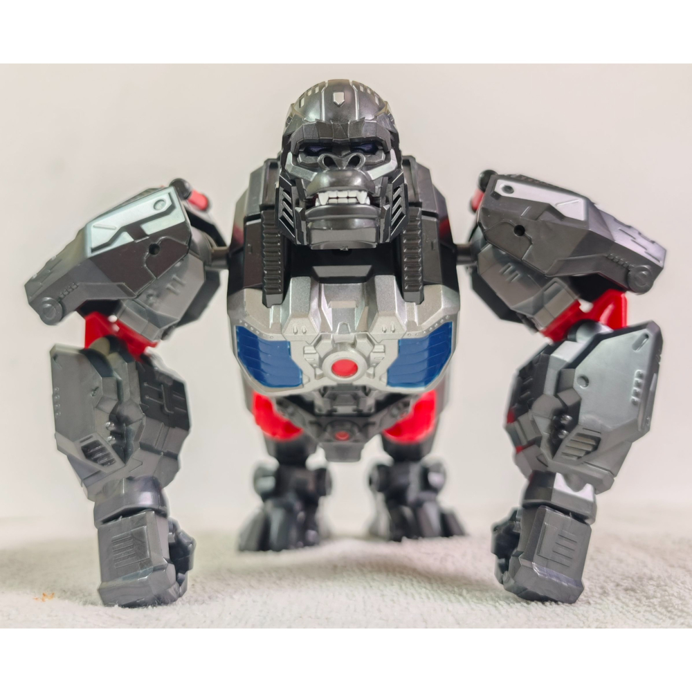 變形玩具 力將 部分合金 猩猩統領 金剛王 柯博文 含PE頭雕-細節圖3