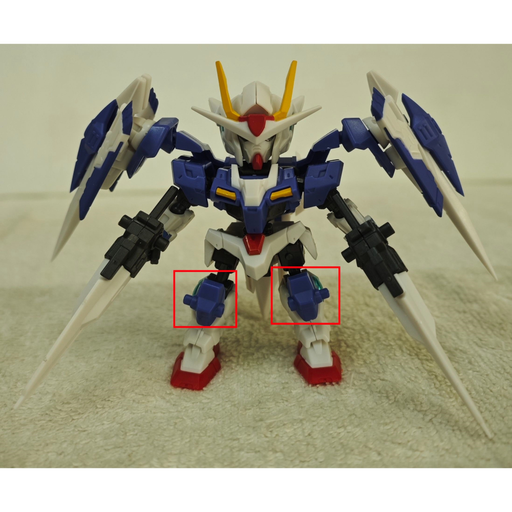 已組 MOBILITY JOINT GUNDAM Vol.5 盒玩 00鋼彈 + EX配件-細節圖3