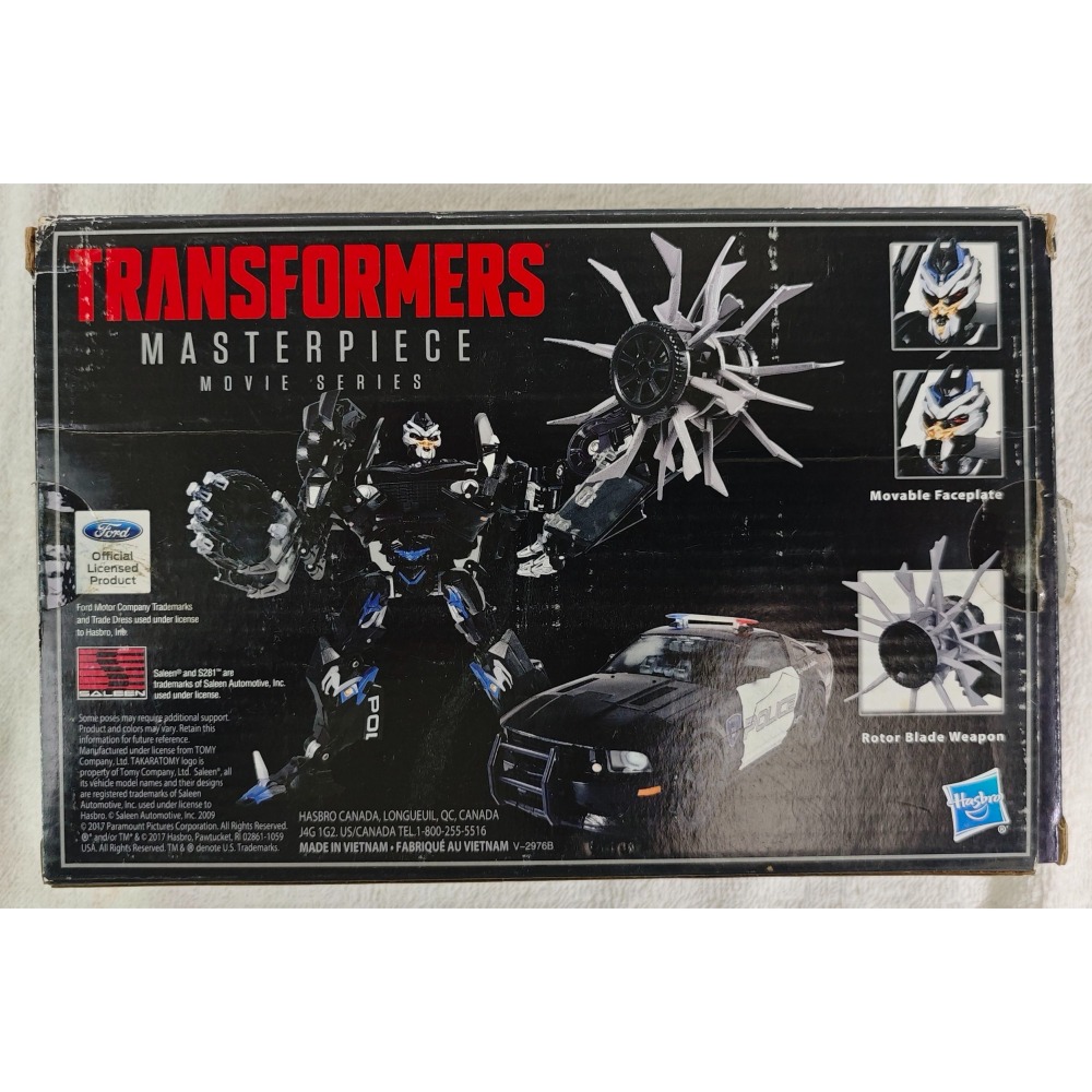 變形玩具 不確定版本 MPM05 判官 BARRICADE-細節圖2