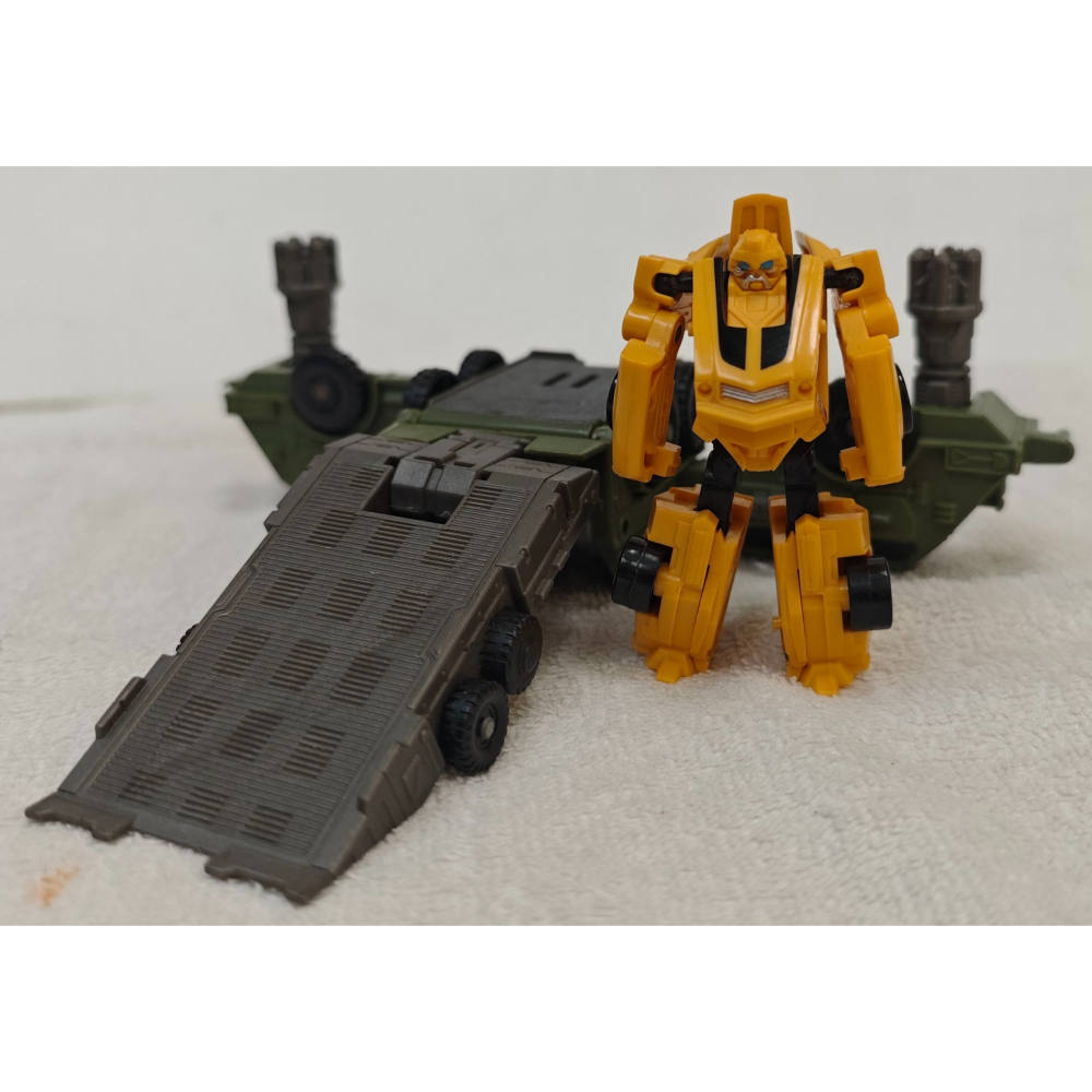 變形玩具 電影三 黑月降臨 DOTM KO 大黃蜂基地組 + 電影一 傳奇級 大黃蜂-細節圖3