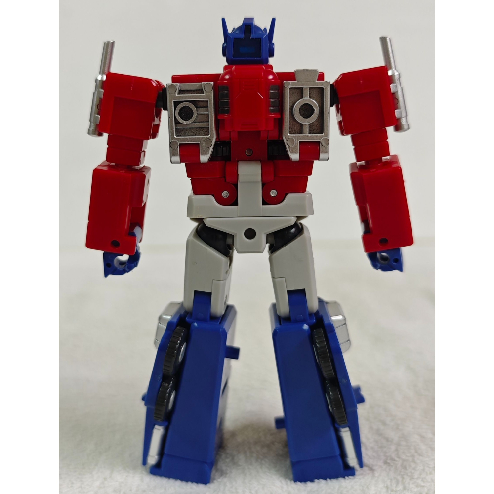 變形玩具 金寶 G1 原色版 柯博文 附貨櫃車廂-細節圖3