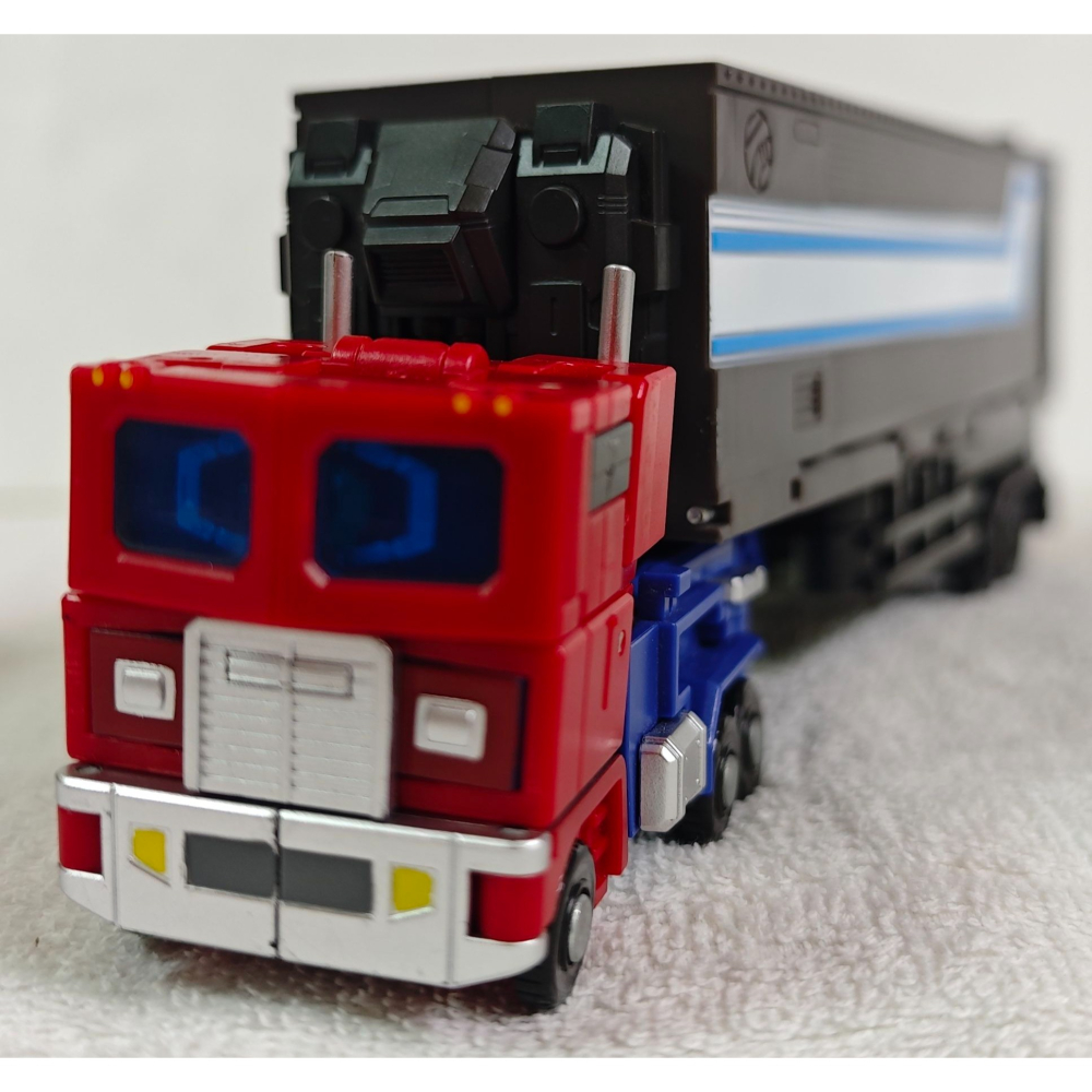 變形玩具 金寶 G1 原色版 柯博文 附貨櫃車廂-細節圖4