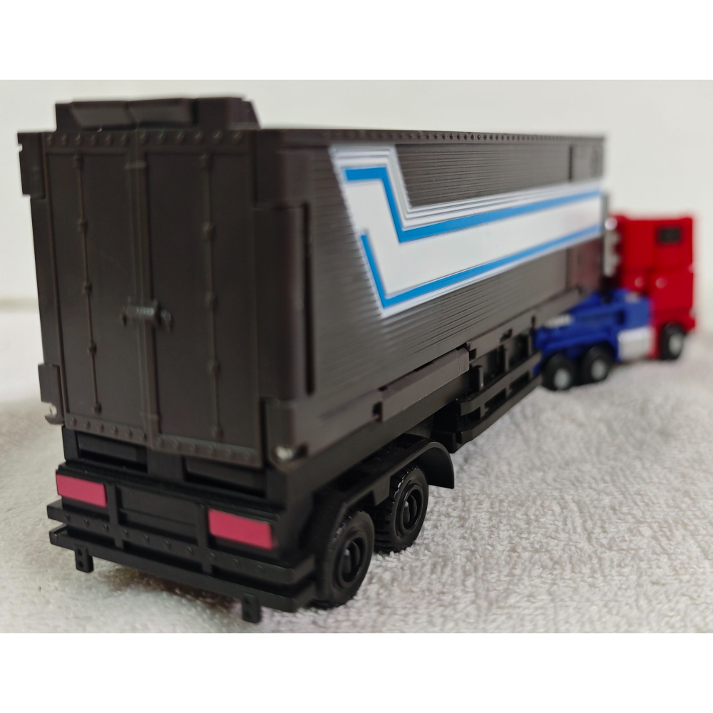 變形玩具 金寶 G1 原色版 柯博文 附貨櫃車廂-細節圖5