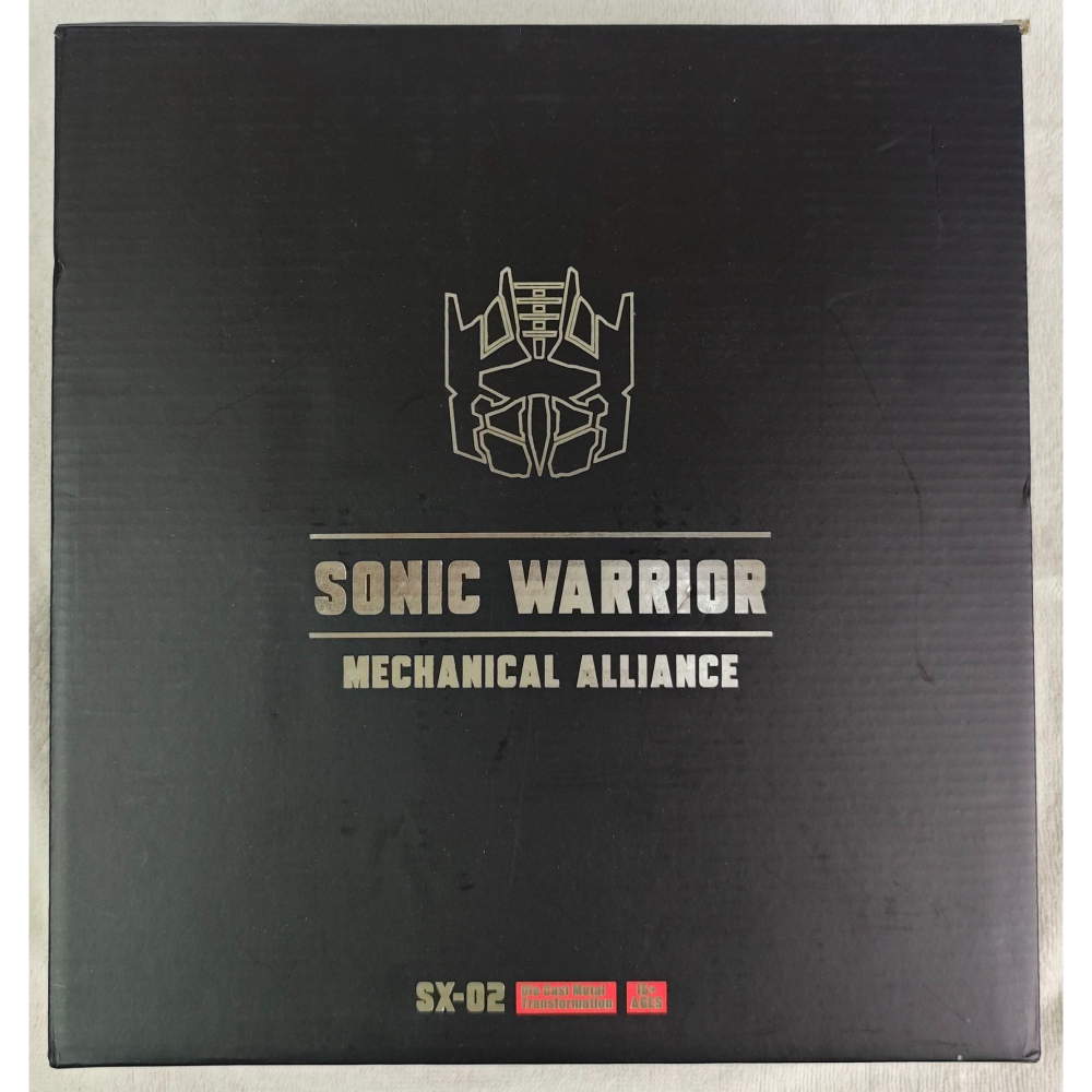 變形玩具 THUNDER WARRIOR 大黃蜂外傳 SX-02 音波 聲波 附機械狗-細節圖3