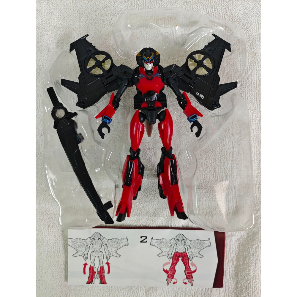 變形金剛 經典 IDW 美版 D級 風刃 WINGBLADE-細節圖3
