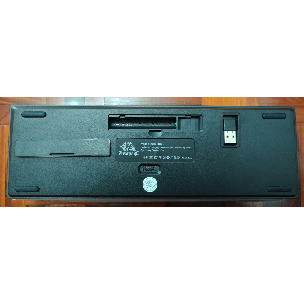 自由狼 ZIYOU LANG K68 68鍵 藍芽無線 機械鍵盤-細節圖3