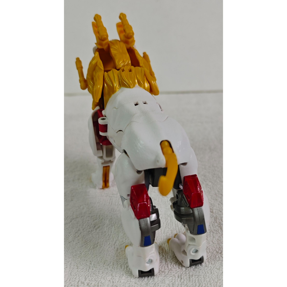變形金剛 LEGACY 傳承 V級 白獅 獅王 柯博文 LEO PRIME-細節圖4