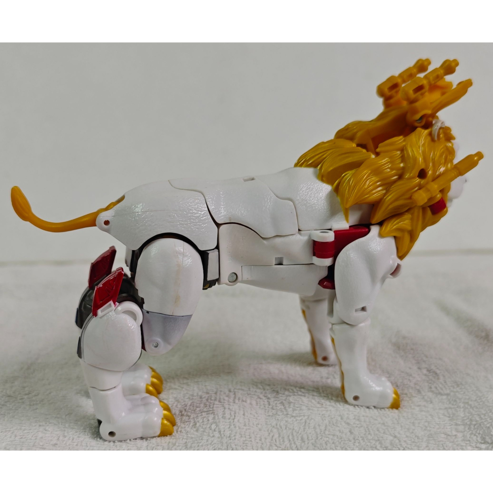 變形金剛 LEGACY 傳承 V級 白獅 獅王 柯博文 LEO PRIME-細節圖6