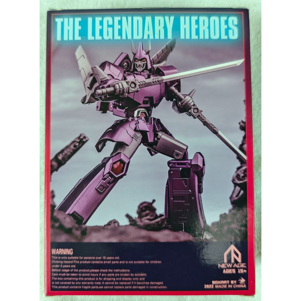 變形玩具 NEWAGE 小比例 TYR 提爺 H43EX NA 玩具色 狂飆-細節圖2