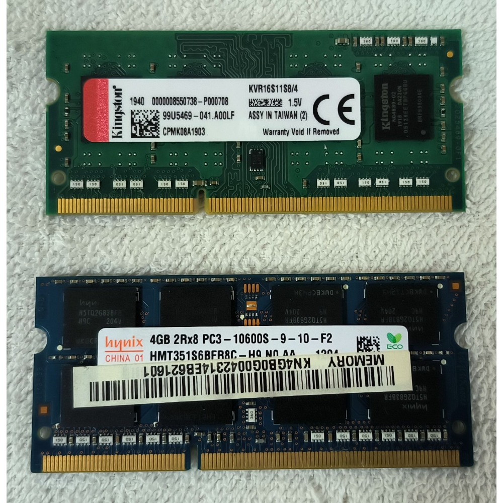 筆電用 DDR3 4G 記憶體3支合售 (免運)-細節圖2