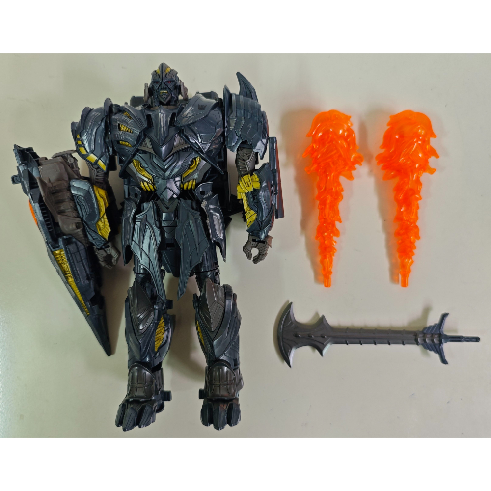 變形金剛 電影五 最終騎士 美版 L級 密卡登 MEGATRON-細節圖3