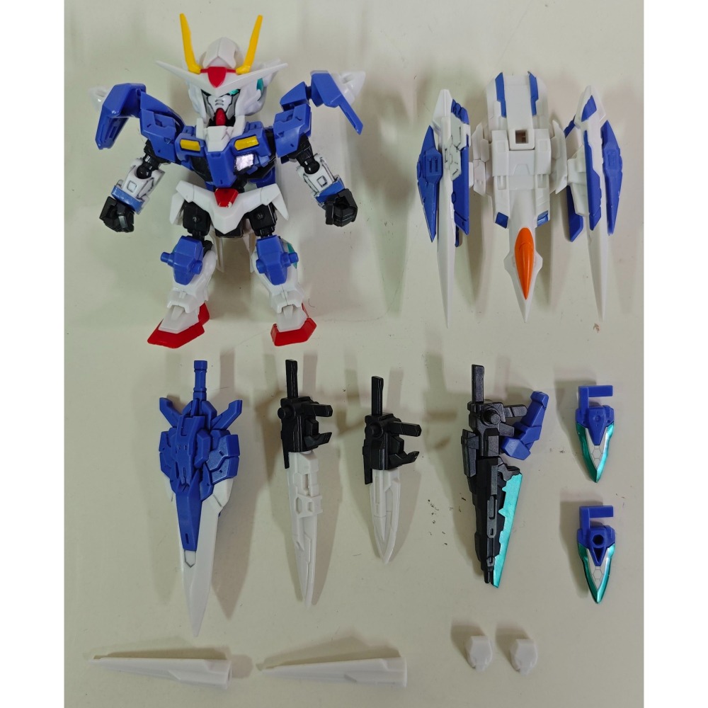 已組 MOBILITY JOINT GUNDAM Vol.5 盒玩 00鋼彈 + EX配件-細節圖4