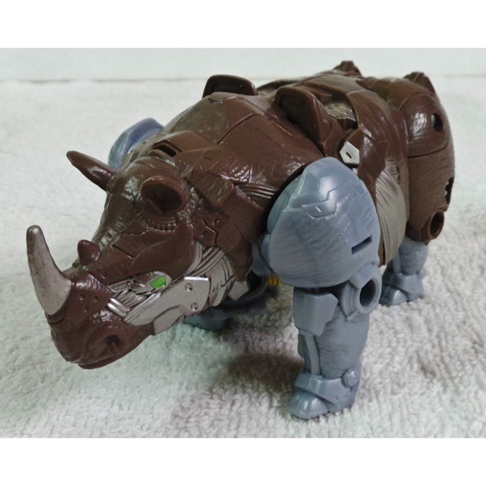 變形金剛 電影七 萬獸崛起 ROTB 美版 戰鬥變形人物組 犀牛 RHINOX