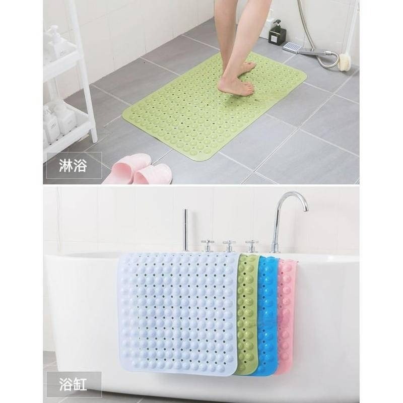 地墊 浴室地墊 超強吸力浴室防滑墊 浴室防滑墊 洗澡淋浴帶吸盤防滑腳墊 按摩腳墊 廁所衛生間隔水墊子-細節圖6