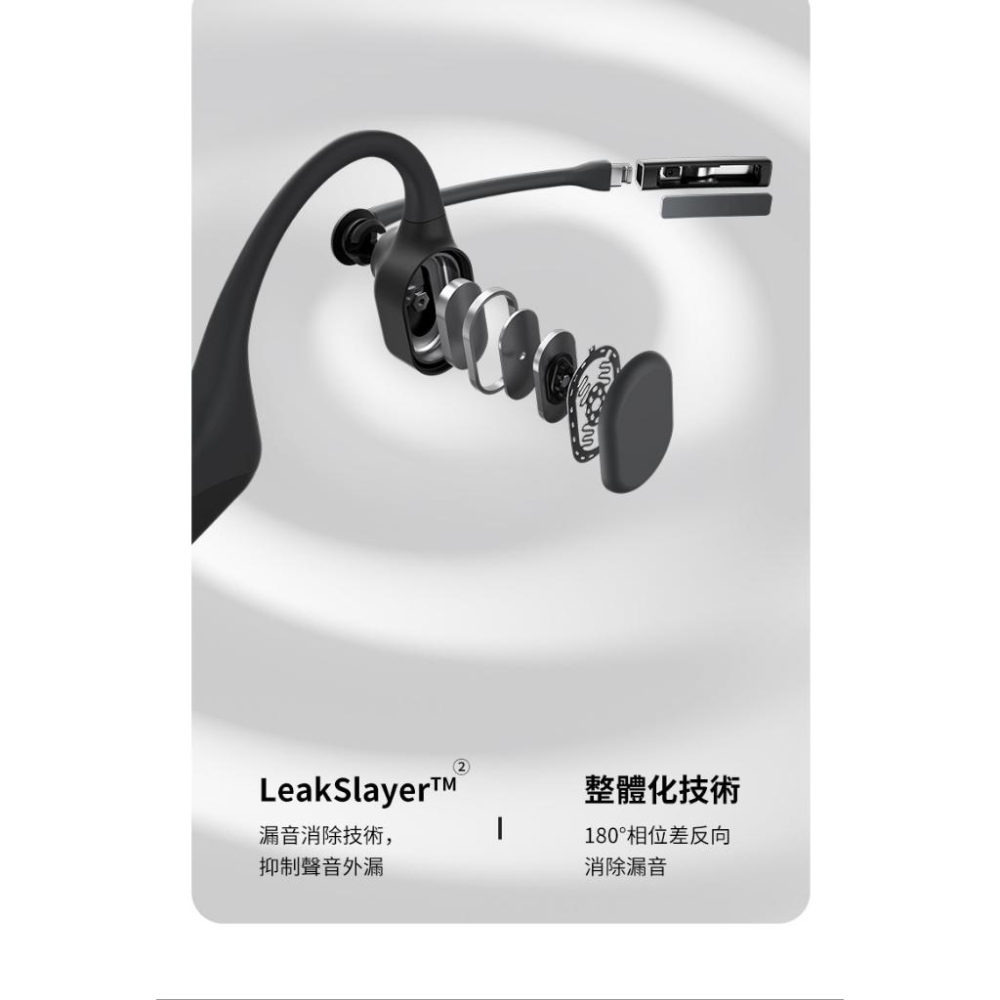 SHOKZ OPENCOMM C102 骨傳導藍牙耳機 軟骨耳機-細節圖6