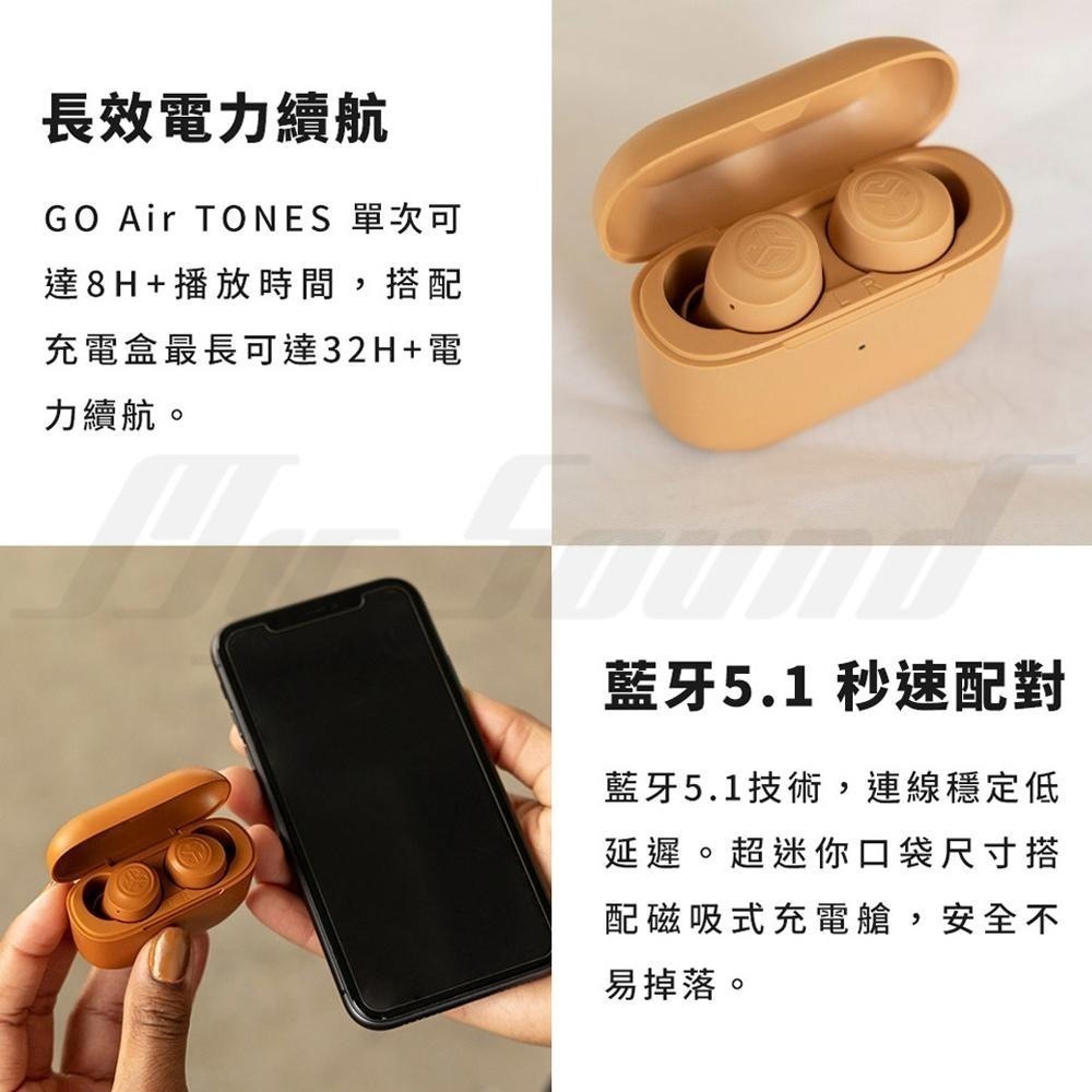 JLab Go Air TONES 真無線藍牙耳機【台灣公司貨】藍牙耳機-細節圖6