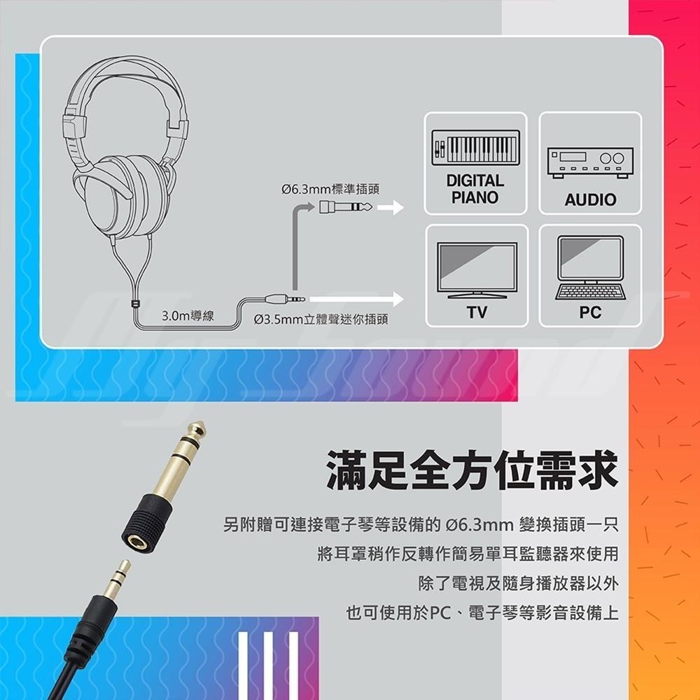 鐵三角 ATH-AVC200 密閉式 動圈型耳機 耳罩耳機-細節圖6