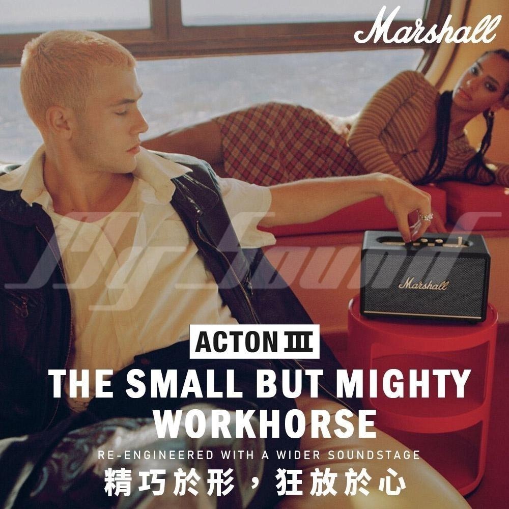 Marshall Acton III 3代 藍牙喇叭-細節圖2