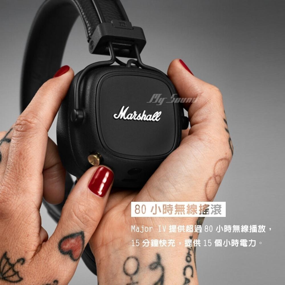 Marshall Major IV 藍牙耳罩式耳機 耳罩式耳機-細節圖8