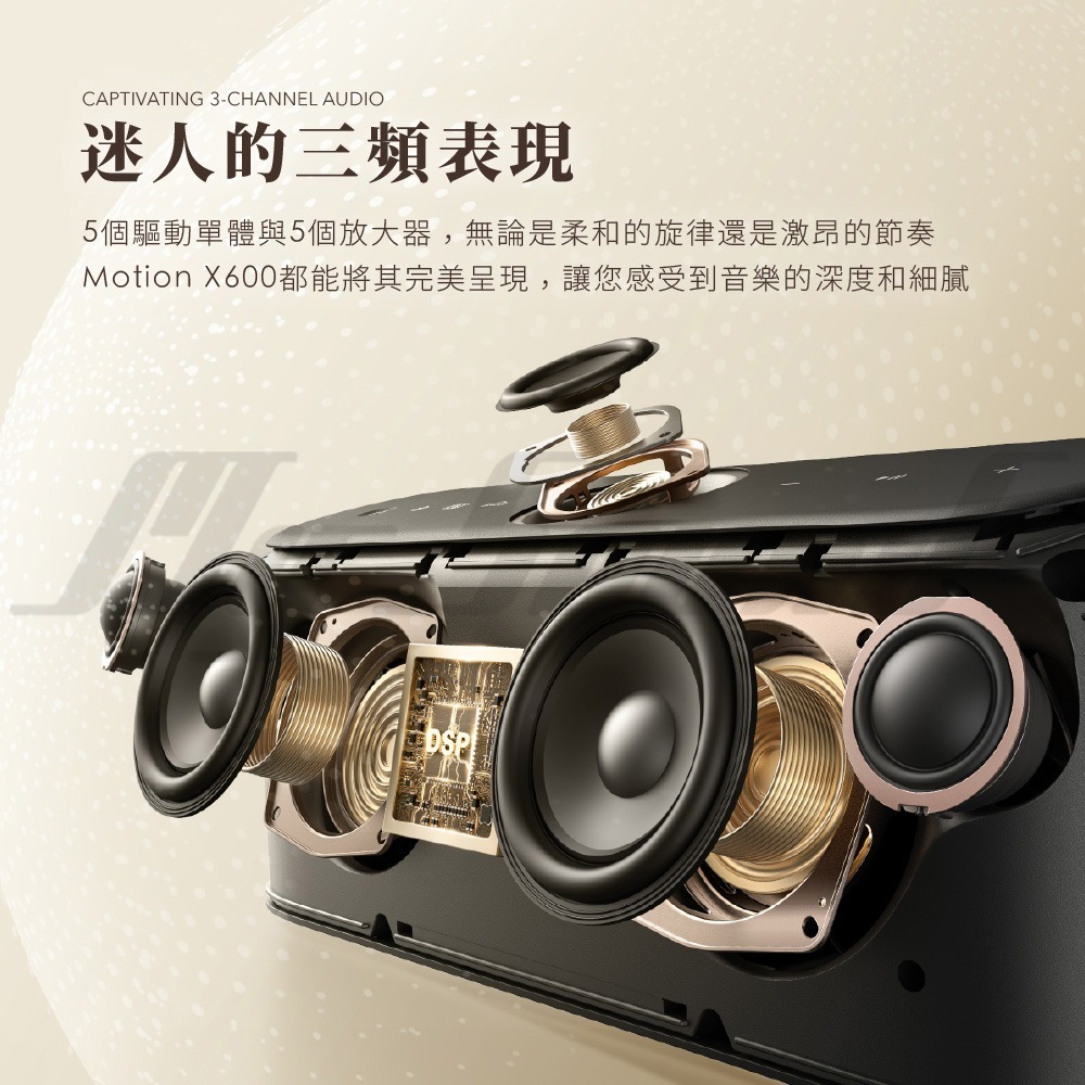 SOUNDCORE Motion X600 攜帶式防水藍牙喇叭-細節圖5