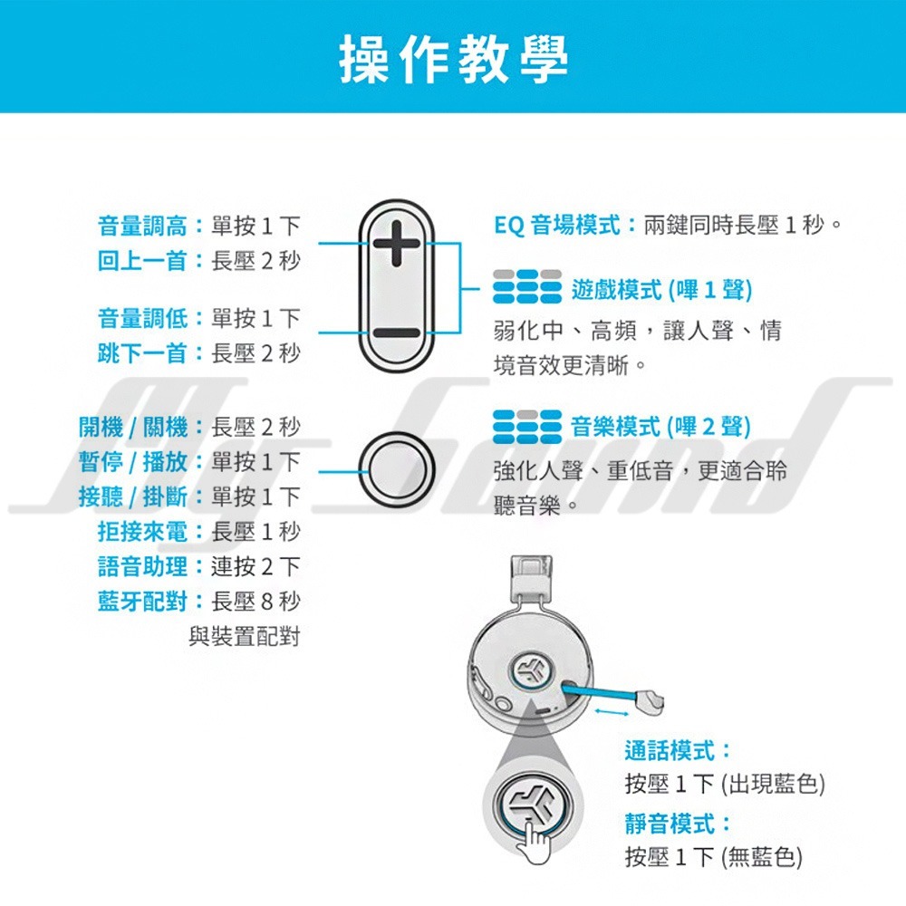 JLab JBuddies Play 無線電競兒童耳機-細節圖9