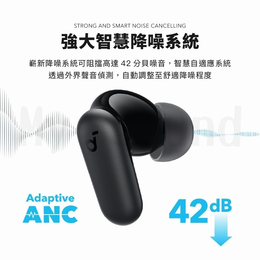 Soundcore R50i NC 主動降噪真無線藍牙耳機 (A3959)-細節圖3
