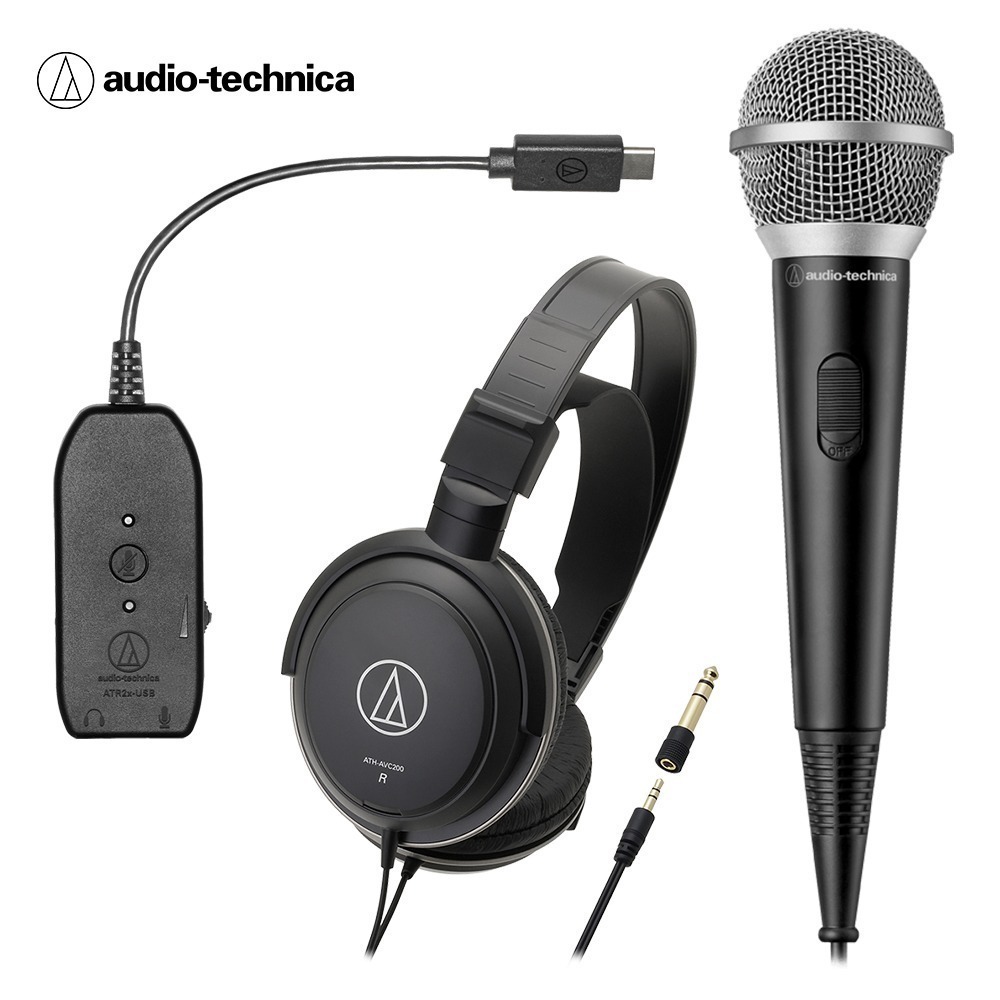 鐵三角AT-R1200x+AT-R2xUSB+ATH-AVC200 唱歌直播組合-規格圖5