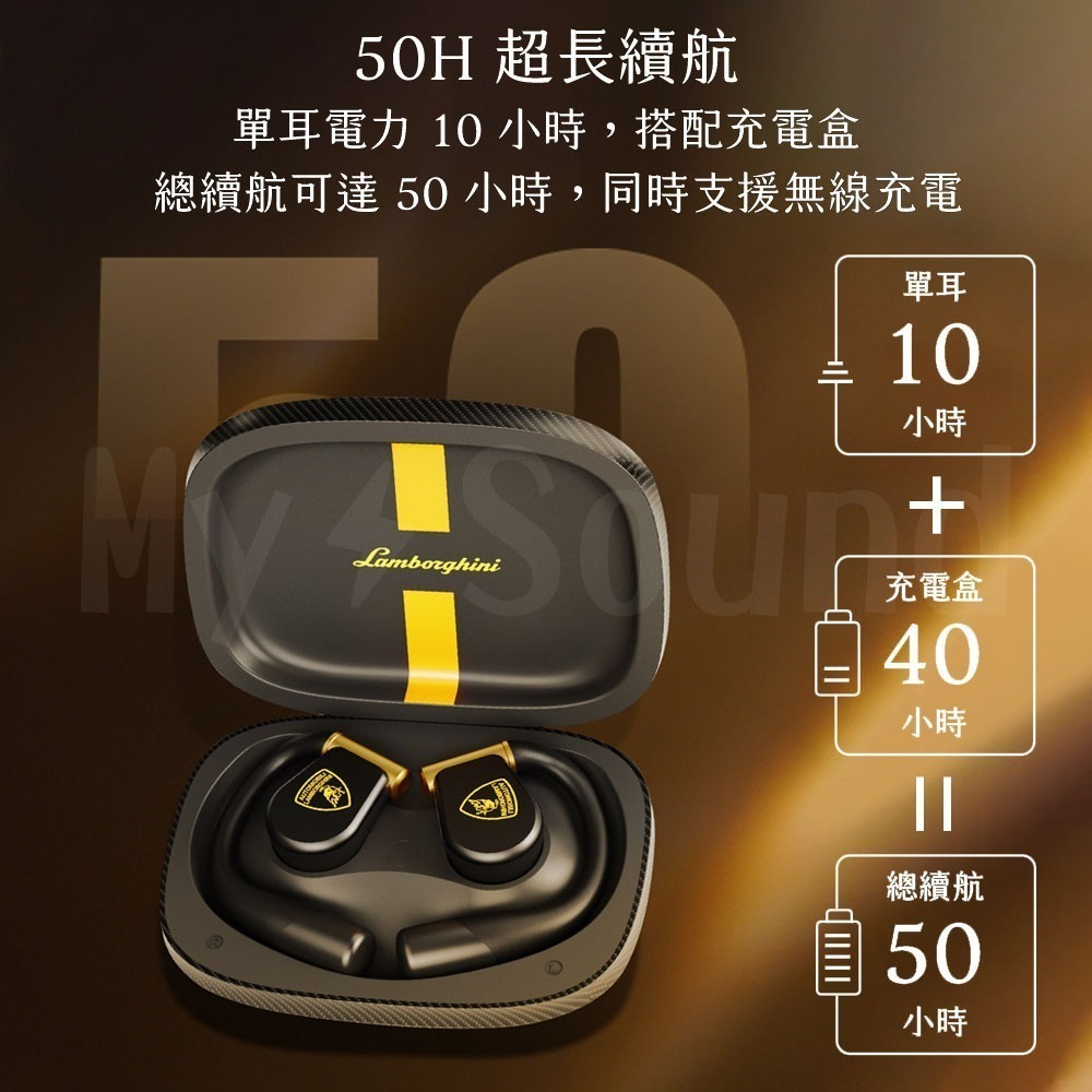 Cleer ARC 3 開放式AI真無線藍牙耳機 藍寶堅尼版-細節圖10