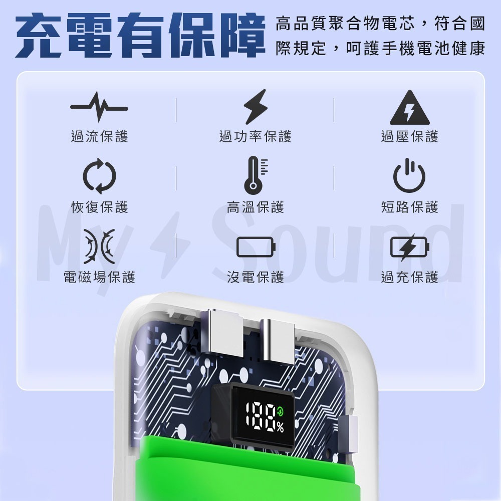 鐵三角 ATH-CKS50TW2 重低音降噪真無線耳機+HUMAN POWER 磁吸無線行動電源-細節圖8