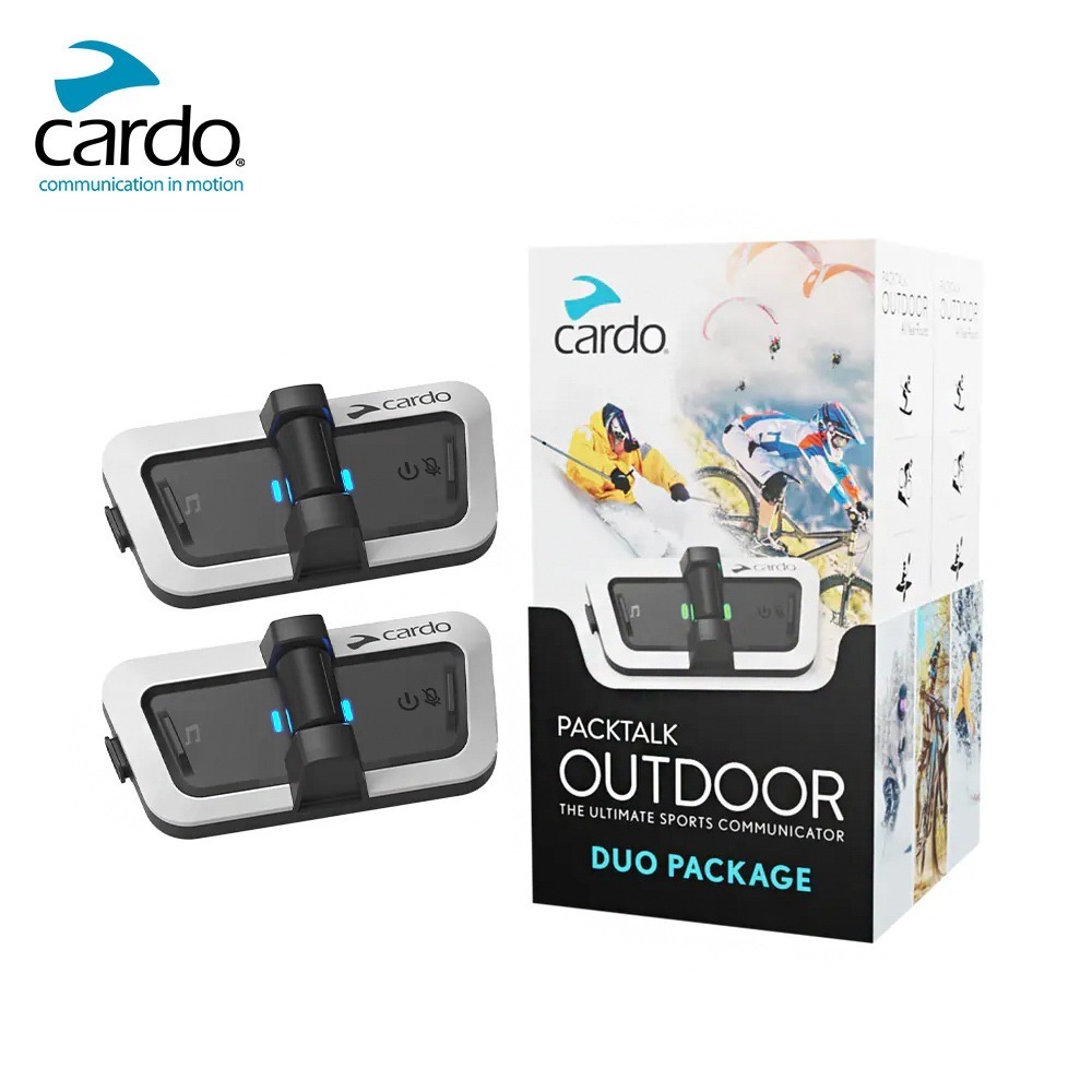 Cardo PACKTALK OUTDOOR 戶外運動通訊藍牙耳機 滑雪對講機 適用滑雪、攀岩、騎車、越野-規格圖2