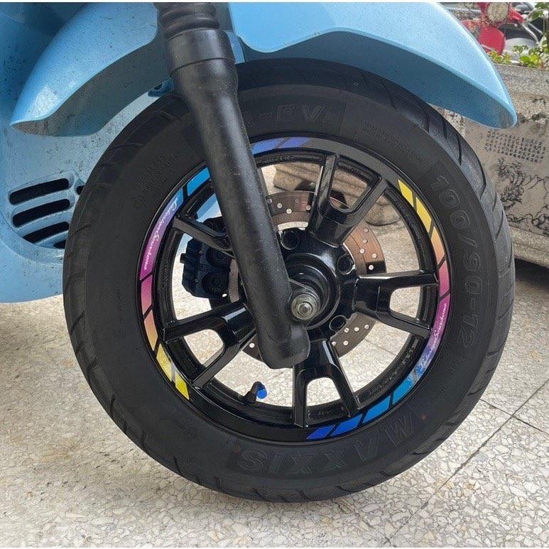 【現貨🔥好貼 黏性佳】機車輪框貼 viva 貼紙 gogoro viva 配件 gogoro viva 輪框貼紙 貼膜-細節圖4