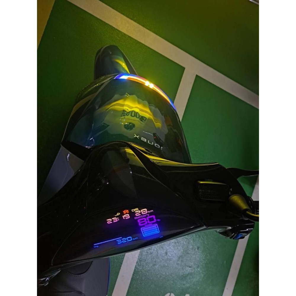 【現貨🔥好貼】光陽 IONEX ione air fly 儀表板 犀牛皮 保護貼 螢幕貼 彩貼 貼紙 大燈 方向燈 貼膜-細節圖3
