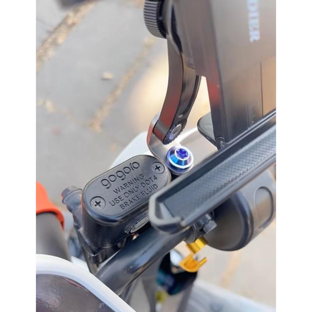 【現貨🔥正鈦】YAMAHA 水冷 BWS 水冷 後照鏡螺絲 後視鏡螺絲 螺絲 鈦螺絲 正鈦螺絲 鈦合金螺絲 改裝 精品-細節圖2