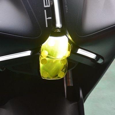 【🔥好安裝 附子母扣】防刮 yamaha AUGUR 大燈護片 燈具 燈殼 改裝 燈罩 燈貼 augur 大燈-細節圖6