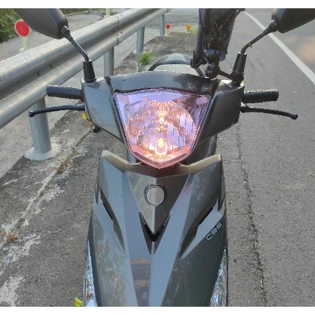 【免運🔥附子母扣】防刮傷 sym 三陽全新迪爵 大燈護片 雙火星塞 燈 新迪爵 125 改裝 duke 大燈罩 護片-細節圖5