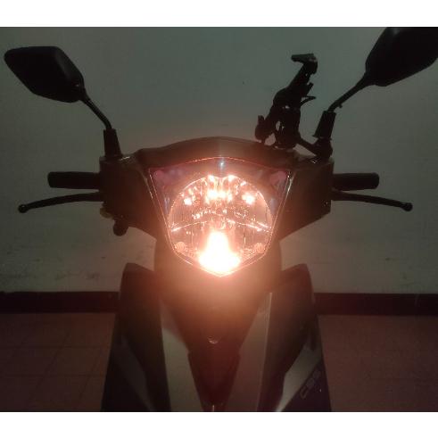 【免運🔥附子母扣】防刮傷 sym 三陽全新迪爵 大燈護片 雙火星塞 燈 新迪爵 125 改裝 duke 大燈罩 護片-細節圖6